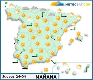 Informacin facilitada por www.meteosat.com