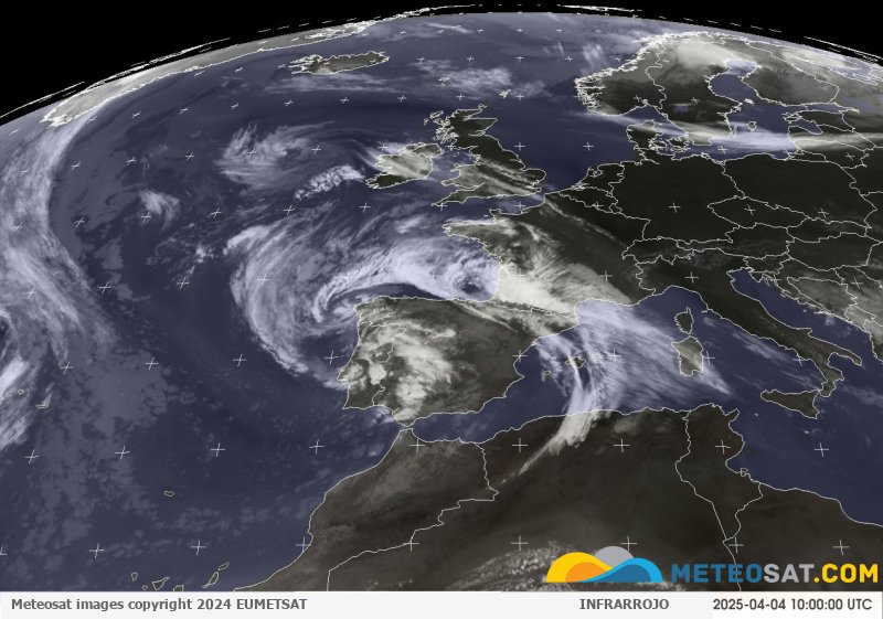 Imagen animada meteosat