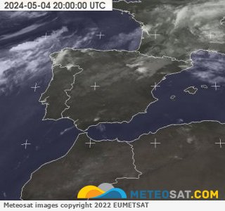 Cobertura nubosa en España