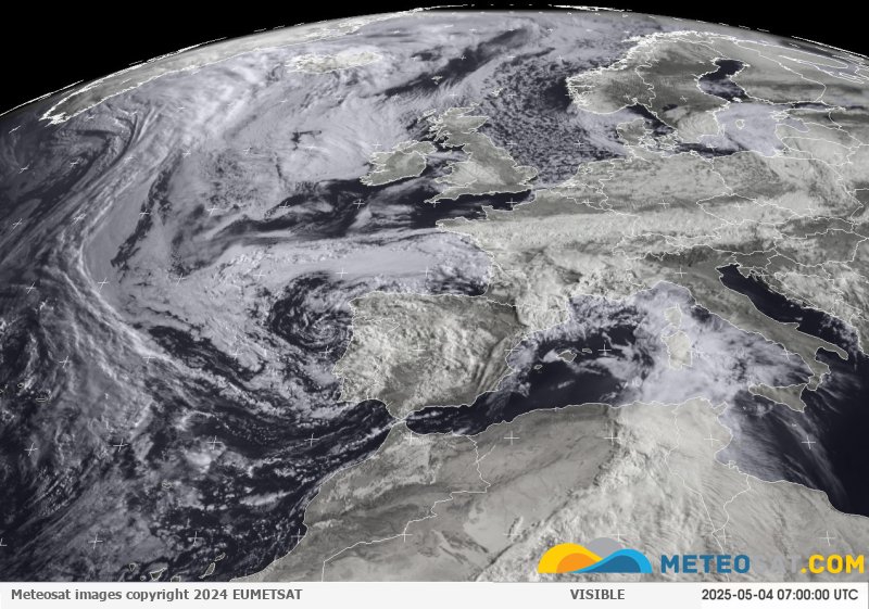 meteosat infrarrojo