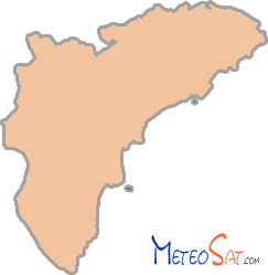 Mapa de Alicante