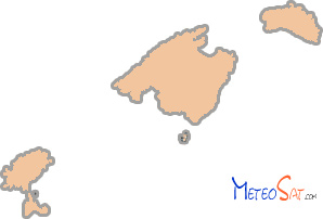 Mapa de Baleares