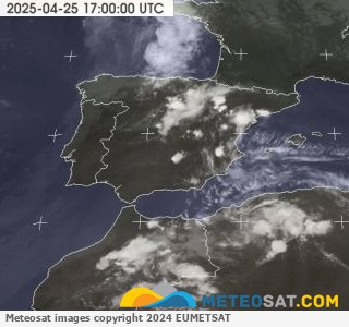 Imagen del Meteosat