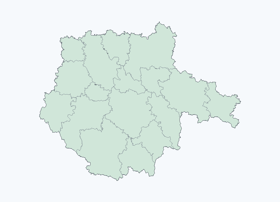 Mapa meteorologických výstrah — Jihočeský kraj