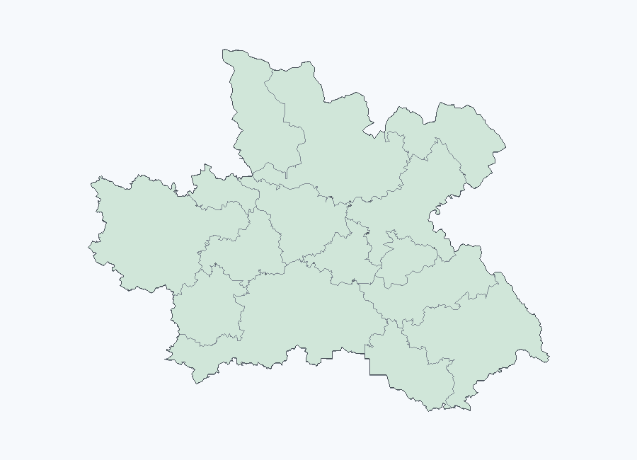 Mapa meteorologických výstrah — Královéhradecký kraj