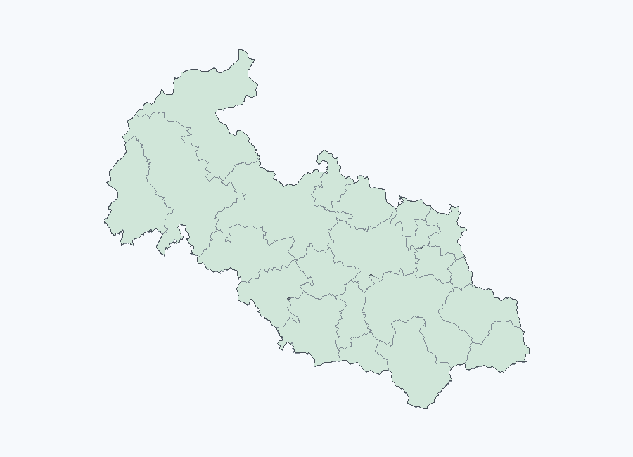 Mapa meteorologických výstrah — Moravskoslezský kraj