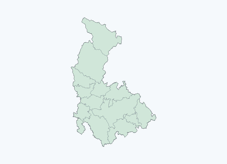 Mapa meteorologických výstrah — Olomoucký kraj