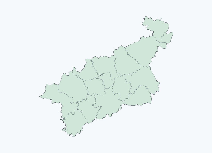 Mapa meteorologických výstrah — Ústecký kraj
