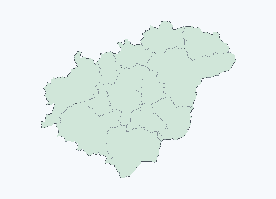 Mapa meteorologických výstrah — Zlínský kraj