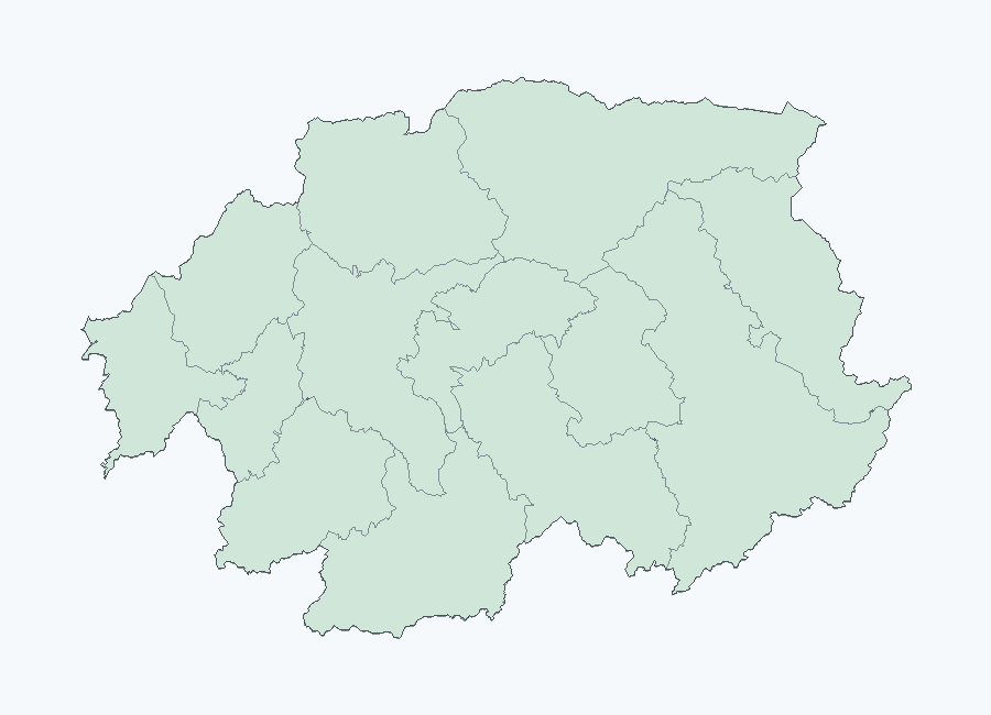 Mapa meteorologických výstrah — Banskobystrický kraj