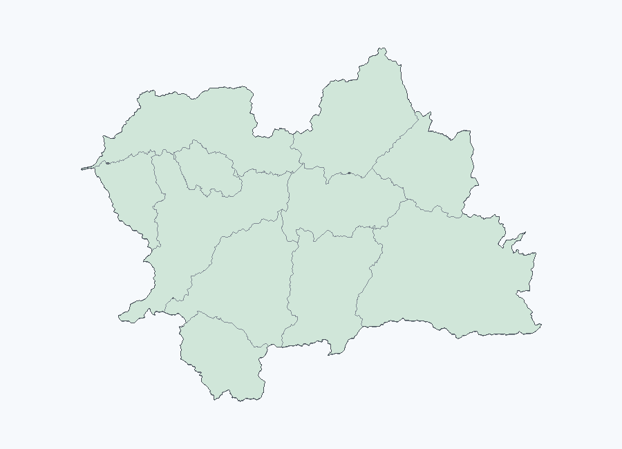 Mapa meteorologických výstrah — Žilinský kraj