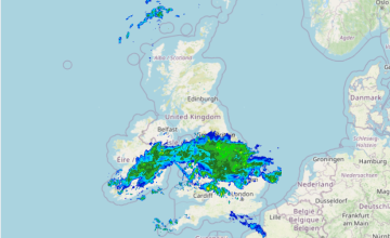 UK rain radar