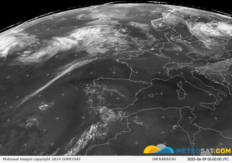 Imagen animada meteosat