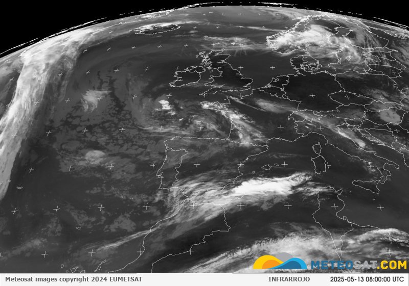 Imagen animada meteosat