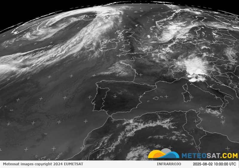 Imagen animada meteosat