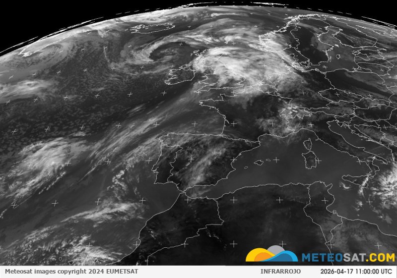 Imagen animada meteosat