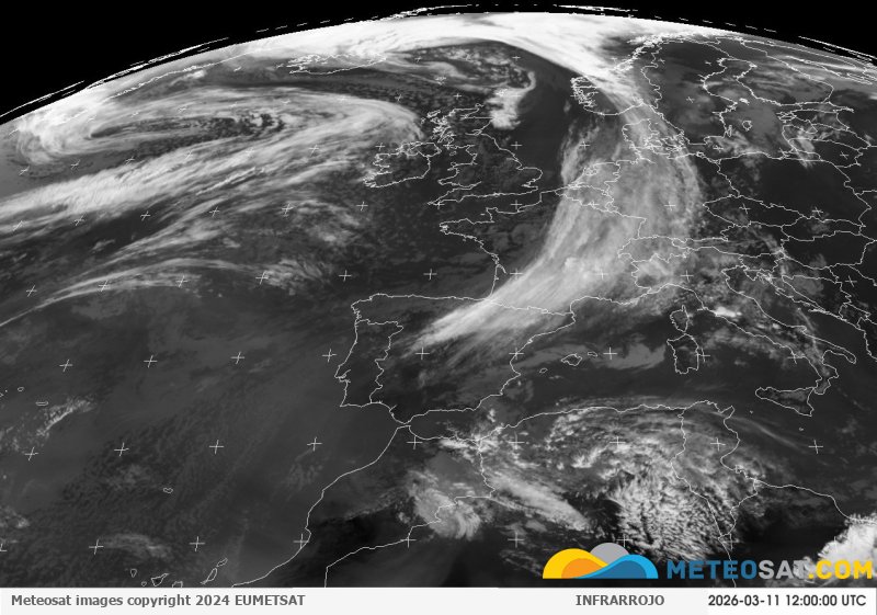 Imagen animada meteosat