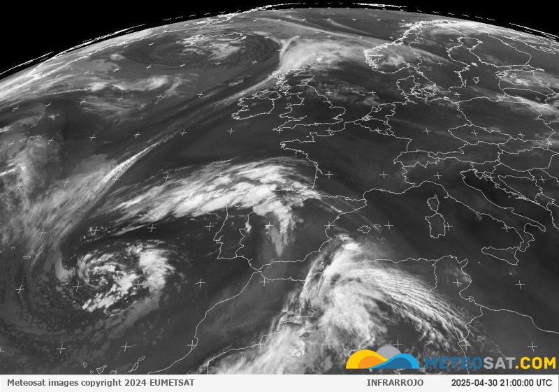 Imagen animada meteosat
