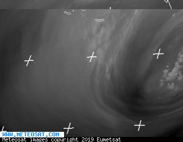 Meteosat Canarias Vapor de agua