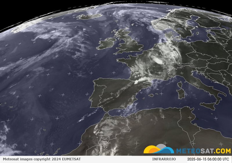 Imagen animada meteosat