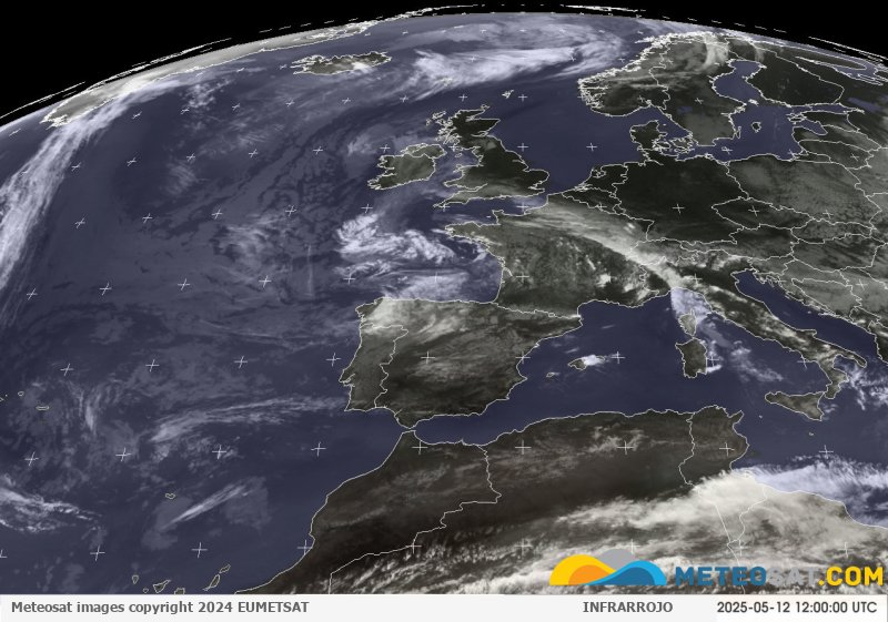 Imagen animada meteosat