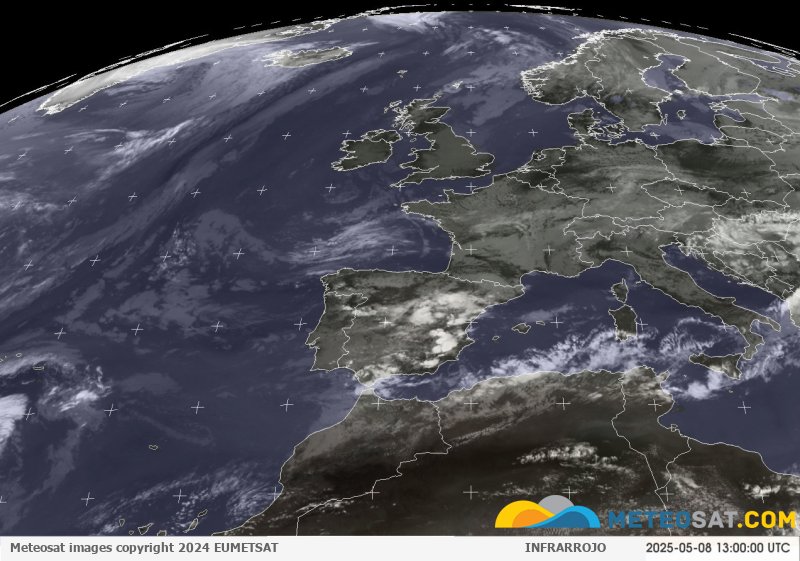 Imagen animada meteosat