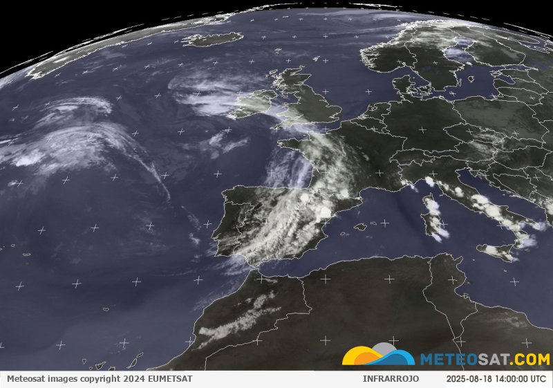 Imagen animada meteosat