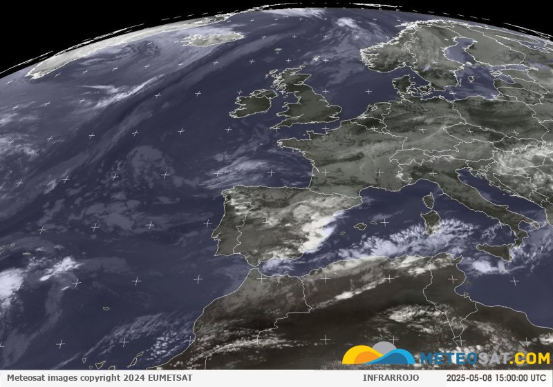 Imagen animada meteosat