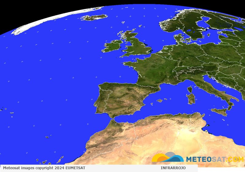 Imagen animada meteosat