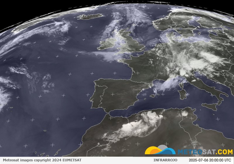 Imagen animada meteosat