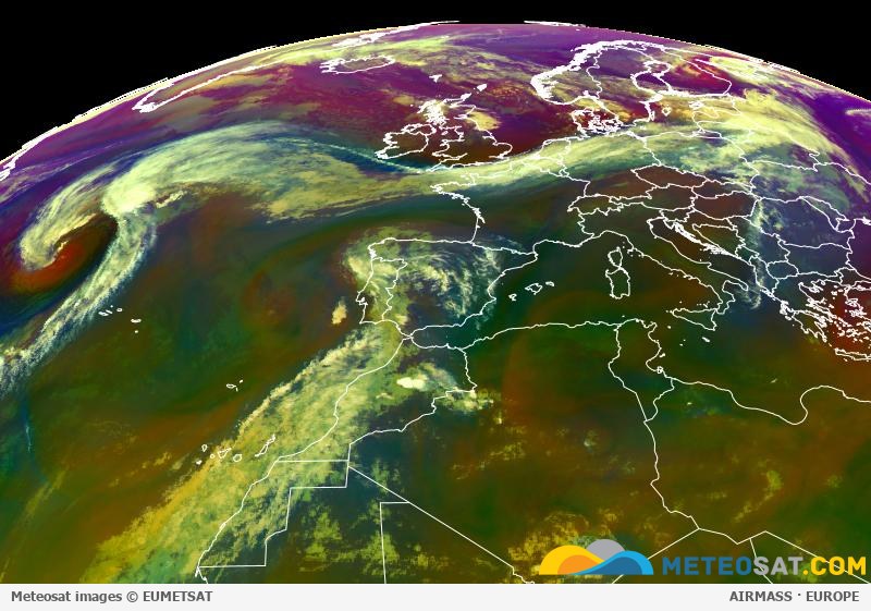 Animazione satellitare Meteosat