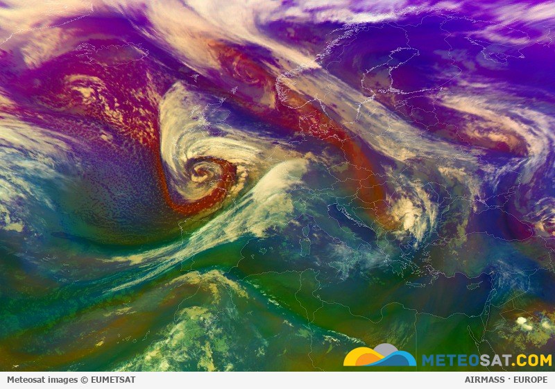 Animazione satellitare Meteosat