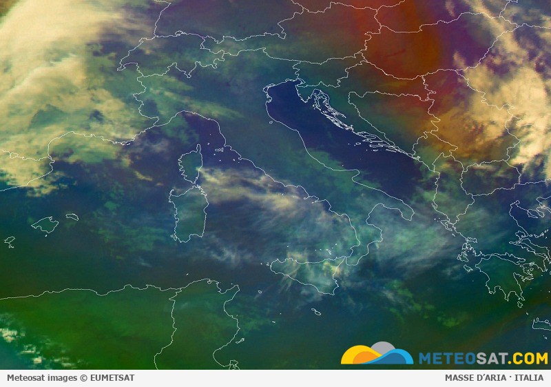 Animazione satellitare Meteosat