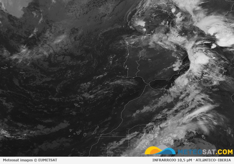 Última imagem Meteosat disponível