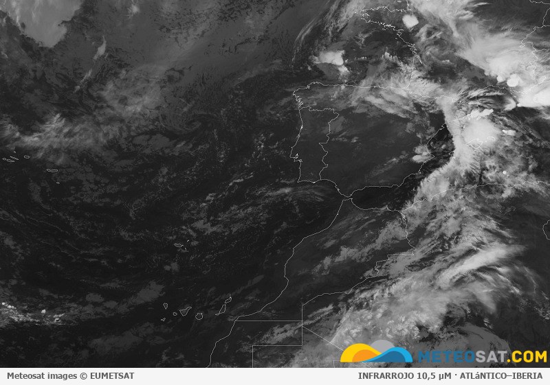 Última imagem Meteosat disponível