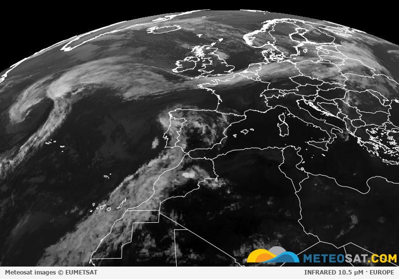 Meteosat-Satellitenanimation