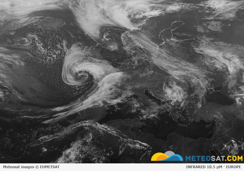 Meteosat-Satellitenanimation