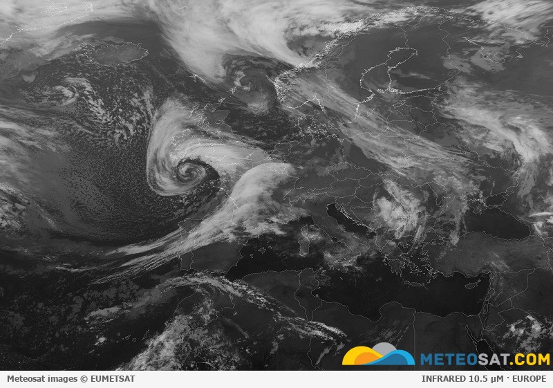 Meteosat-Satellitenanimation