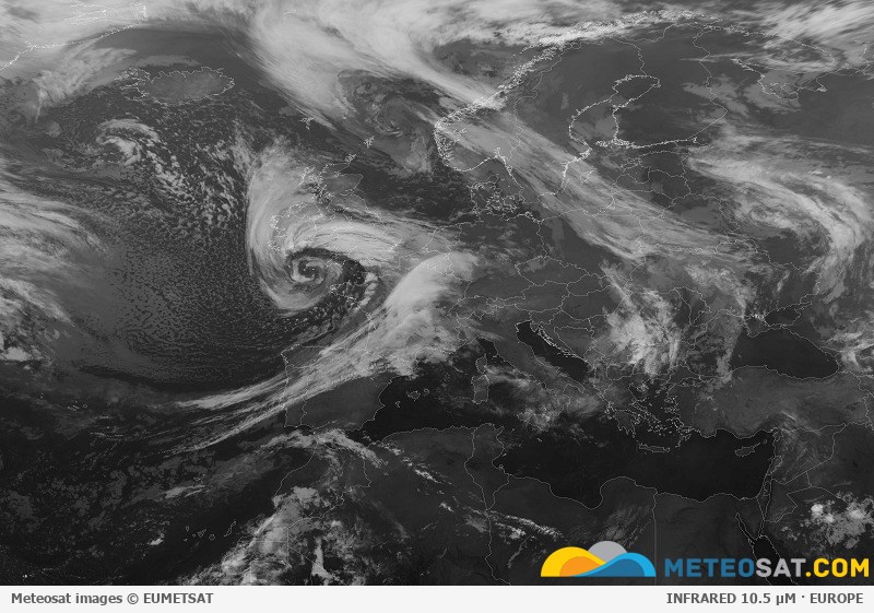 Animazione satellitare Meteosat