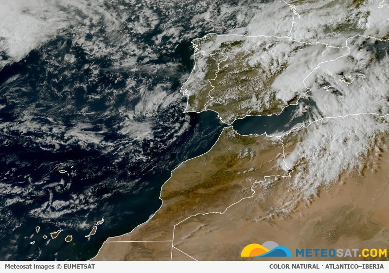 Última imagem Meteosat disponível