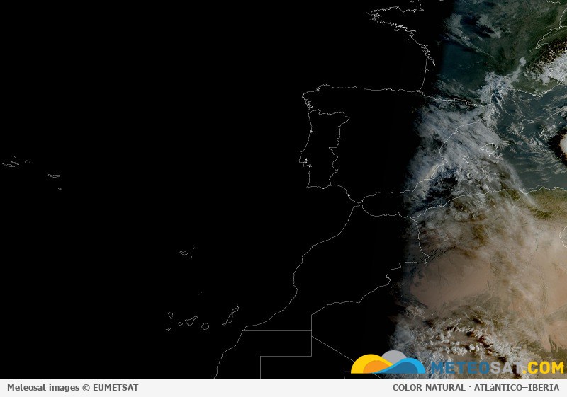 Última imagem Meteosat disponível