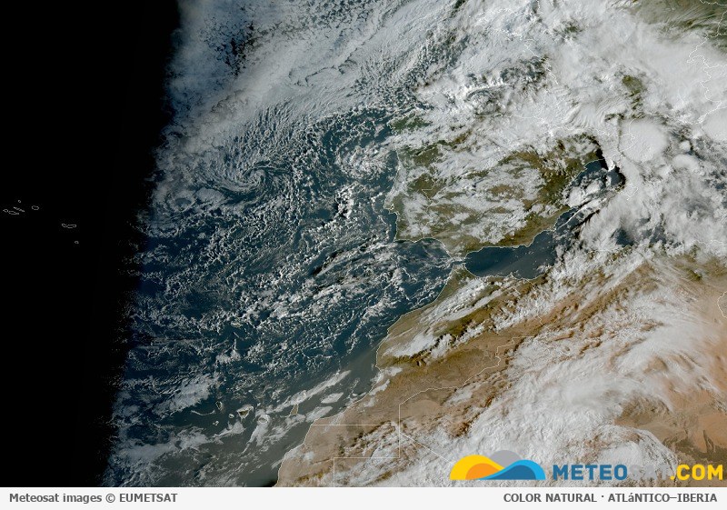 Última imagem Meteosat disponível