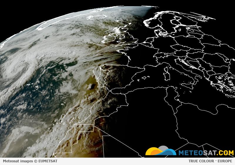 Animazione satellitare Meteosat