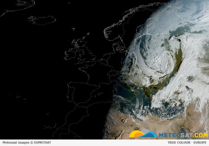 Animation satellite Meteosat