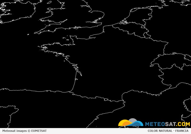 Dernière image Meteosat disponible sur la France