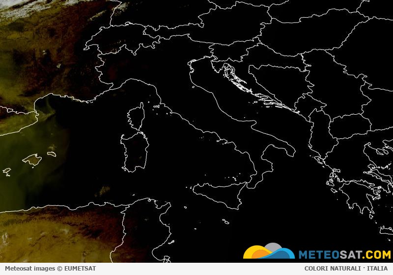 Animazione satellitare Meteosat