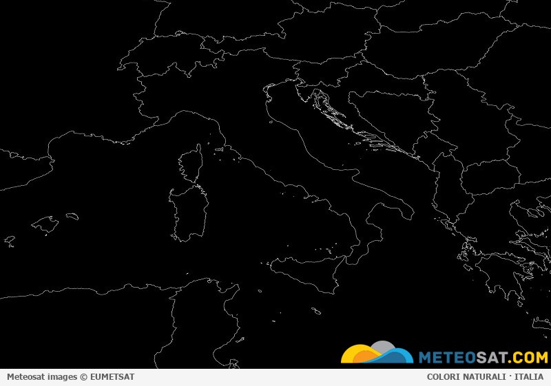 Animazione satellitare Meteosat