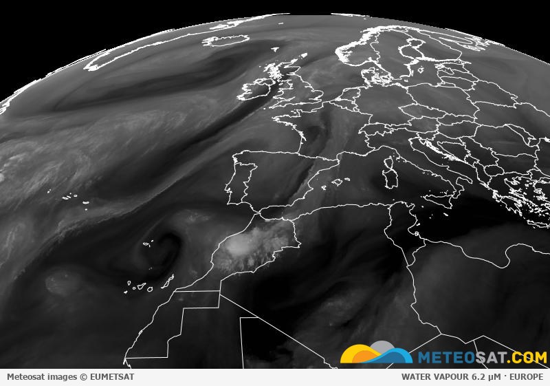 Meteosat-Satellitenanimation