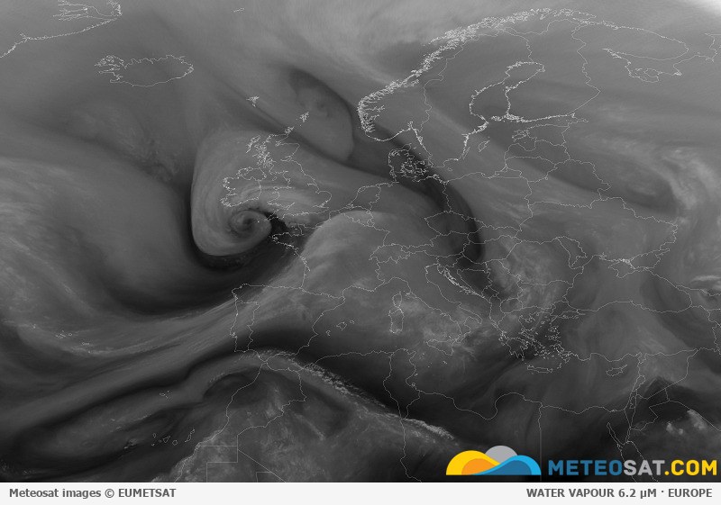 Meteosat-Satellitenanimation