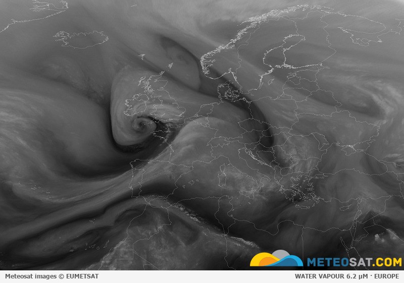 Meteosat-Satellitenanimation